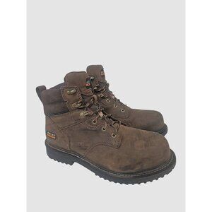 Ariat Men's RigTEK 6" CSA Waterproof Composite Toe Work Boot Brown Size 10.5EE
